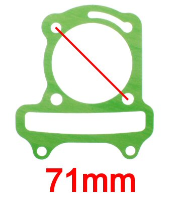 Universal Parts QMB139 Cylinder Gasket