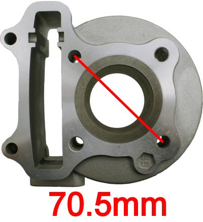 Universal Parts QMB139 39mm Cylinder Kit