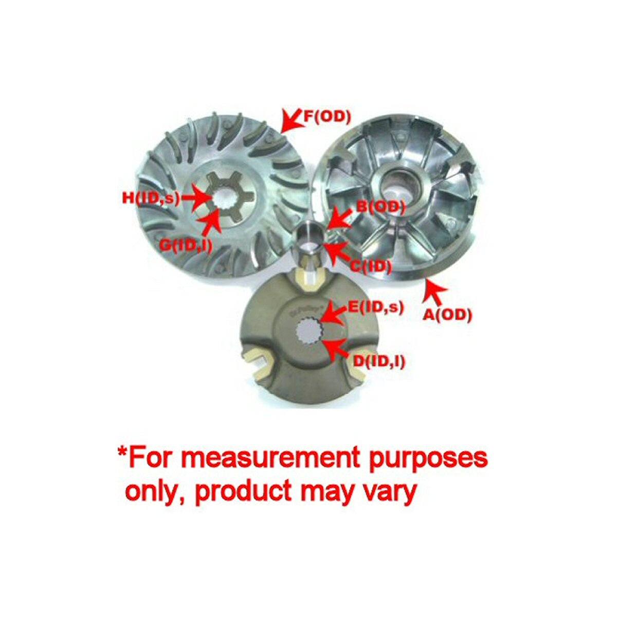 Dr. Pulley Yamaha Zuma 125 Variator Kit