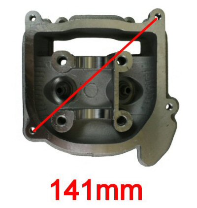 Universal Parts QMB139 Cylinder Head - Non Emissions