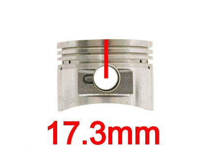 SSP-G QMB139 50mm Piston Kit