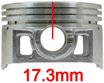 SSP-G QMB139 52mm Piston Kit
