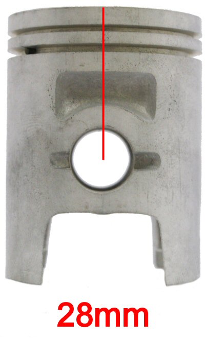 SSP-G 39mm Kymco 2-Stroke Piston Kit